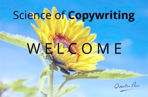Science of Copywriting Welcome Message Image